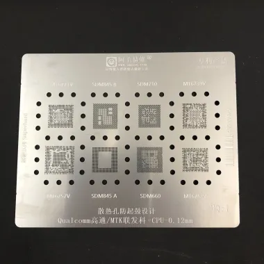 Vỉ làm chân CPU Qualcomm MTK / MQ 1-6